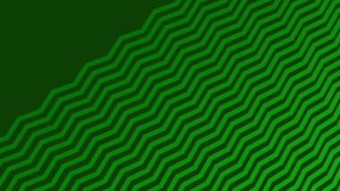 Yeşil zig zag deseni arkaplan veya kumaş biçimi için soyut arkaplan