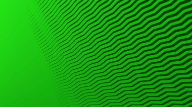 Yeşil zig zag deseni arkaplan veya kumaş biçimi için soyut arkaplan