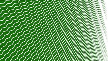 Yeşil zig zag deseni arkaplan veya kumaş biçimi için soyut arkaplan