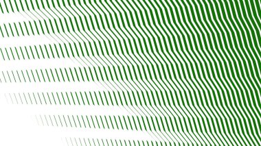 Yeşil zig zag deseni arkaplan veya kumaş biçimi için soyut arkaplan