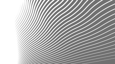 Gri beyaz dalga deseni arkaplan veya kumaş biçimi için soyut arkaplan