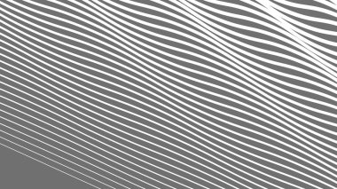Gri beyaz dalga deseni arkaplan veya kumaş biçimi için soyut arkaplan