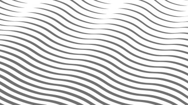 Gri beyaz dalga deseni arkaplan veya kumaş biçimi için soyut arkaplan