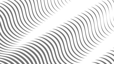 Gri beyaz dalga deseni arkaplan veya kumaş biçimi için soyut arkaplan