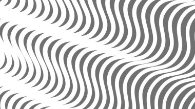 Gri beyaz dalga deseni arkaplan veya kumaş biçimi için soyut arkaplan