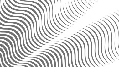 Gri beyaz dalga deseni arkaplan veya kumaş biçimi için soyut arkaplan