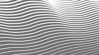 Gri beyaz dalga deseni arkaplan veya kumaş biçimi için soyut arkaplan