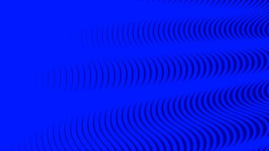 Koyu mavi dalgalı çizgi deseni arkaplan veya kumaş biçimi için soyut arkaplan