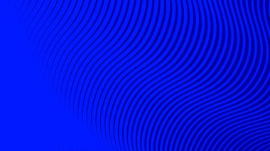 Koyu mavi dalgalı çizgi deseni arkaplan veya kumaş biçimi için soyut arkaplan