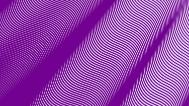 Mor dalga çizgi deseni soyut arkaplan