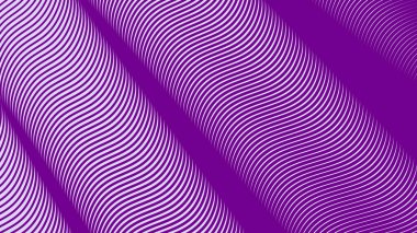 Mor dalga çizgi deseni soyut arkaplan