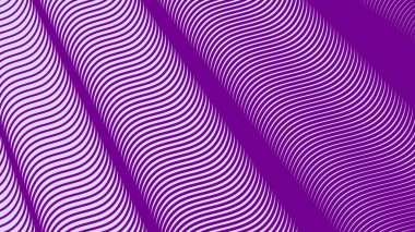 Mor dalga çizgi deseni soyut arkaplan