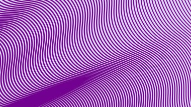 Mor dalga çizgi deseni soyut arkaplan