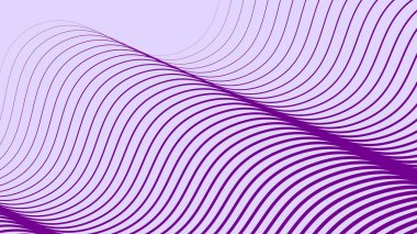 Mor dalga çizgi deseni soyut arkaplan