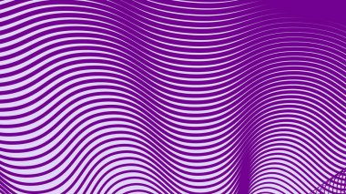 Mor dalga çizgi deseni soyut arkaplan