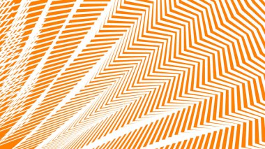 Arkaplan veya sunum için turuncu zig zag deseni soyut arkaplan