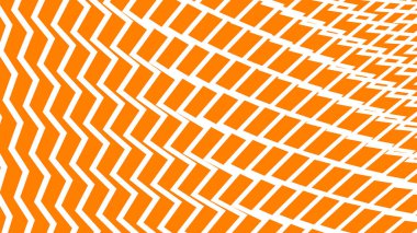 Arkaplan veya sunum için turuncu zig zag deseni soyut arkaplan