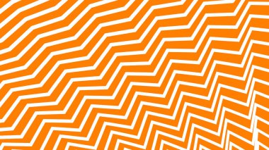 Arkaplan veya sunum için turuncu zig zag deseni soyut arkaplan