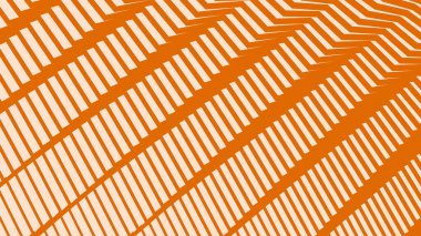 Arkaplan veya sunum için turuncu zig zag deseni soyut arkaplan