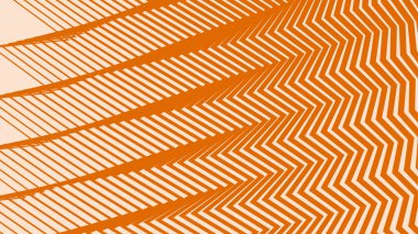 Arkaplan veya sunum için turuncu zig zag deseni soyut arkaplan
