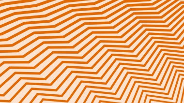 Arkaplan veya sunum için turuncu zig zag deseni soyut arkaplan