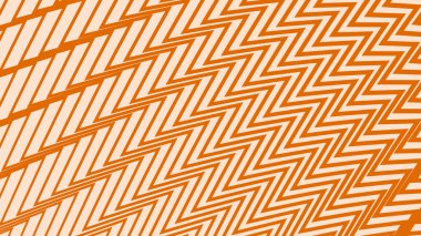 Arkaplan veya sunum için turuncu zig zag deseni soyut arkaplan