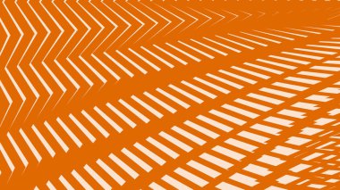 Arkaplan veya sunum için turuncu zig zag deseni soyut arkaplan
