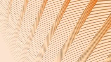 Arkaplan veya sunum için turuncu zig zag deseni soyut arkaplan