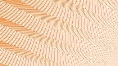 Arkaplan veya sunum için turuncu zig zag deseni soyut arkaplan