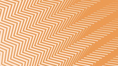 Arkaplan veya sunum için turuncu zig zag deseni soyut arkaplan
