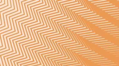 Arkaplan veya sunum için turuncu zig zag deseni soyut arkaplan