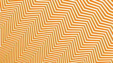 Arkaplan veya sunum için turuncu zig zag deseni soyut arkaplan