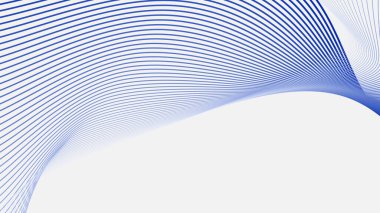 Mavi dalgalı çizgiler soyut arkaplan