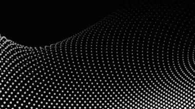 Arkaplan veya sunum için siyah yarım ton soyut arkaplan