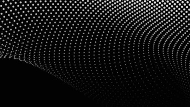 Arkaplan veya sunum için siyah yarım ton soyut arkaplan