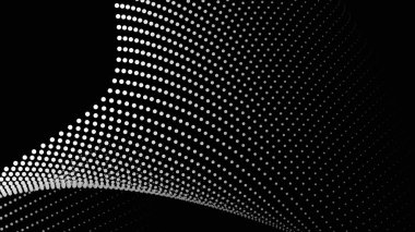 Arkaplan veya sunum için siyah yarım ton soyut arkaplan