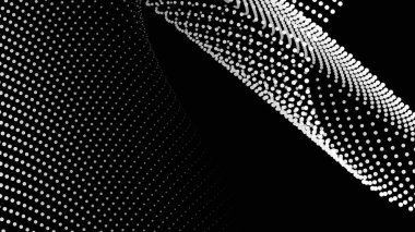 Arkaplan veya sunum için siyah yarım ton soyut arkaplan