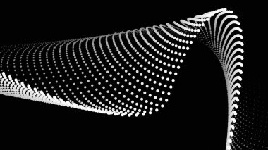 Arkaplan veya sunum için siyah yarım ton soyut arkaplan