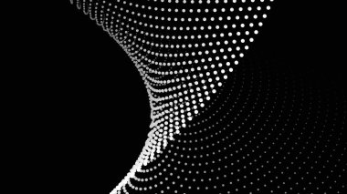 Arkaplan veya sunum için siyah yarım ton soyut arkaplan