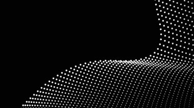 Arkaplan veya sunum için siyah yarım ton soyut arkaplan