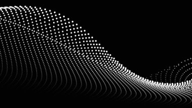 Arkaplan veya sunum için siyah yarım ton soyut arkaplan