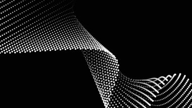 Arkaplan veya sunum için siyah yarım ton soyut arkaplan