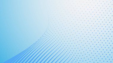 Arkaplan veya sunum için mavi gradyan yarım ton soyut arkaplan