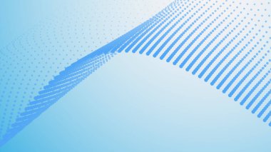 Arkaplan veya sunum için mavi gradyan yarım ton soyut arkaplan