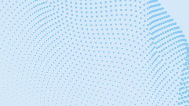 Arkaplan veya sunum için mavi gradyan yarım ton soyut arkaplan