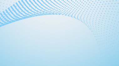Arkaplan veya sunum için mavi gradyan yarım ton soyut arkaplan