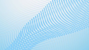 Arkaplan veya sunum için mavi gradyan yarım ton soyut arkaplan