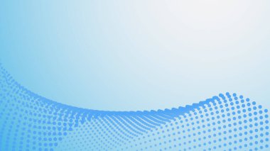 Arkaplan veya sunum için mavi gradyan yarım ton soyut arkaplan