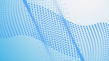 Arkaplan veya sunum için mavi gradyan yarım ton soyut arkaplan