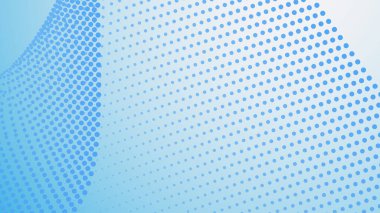 Arkaplan veya sunum için mavi gradyan yarım ton soyut arkaplan